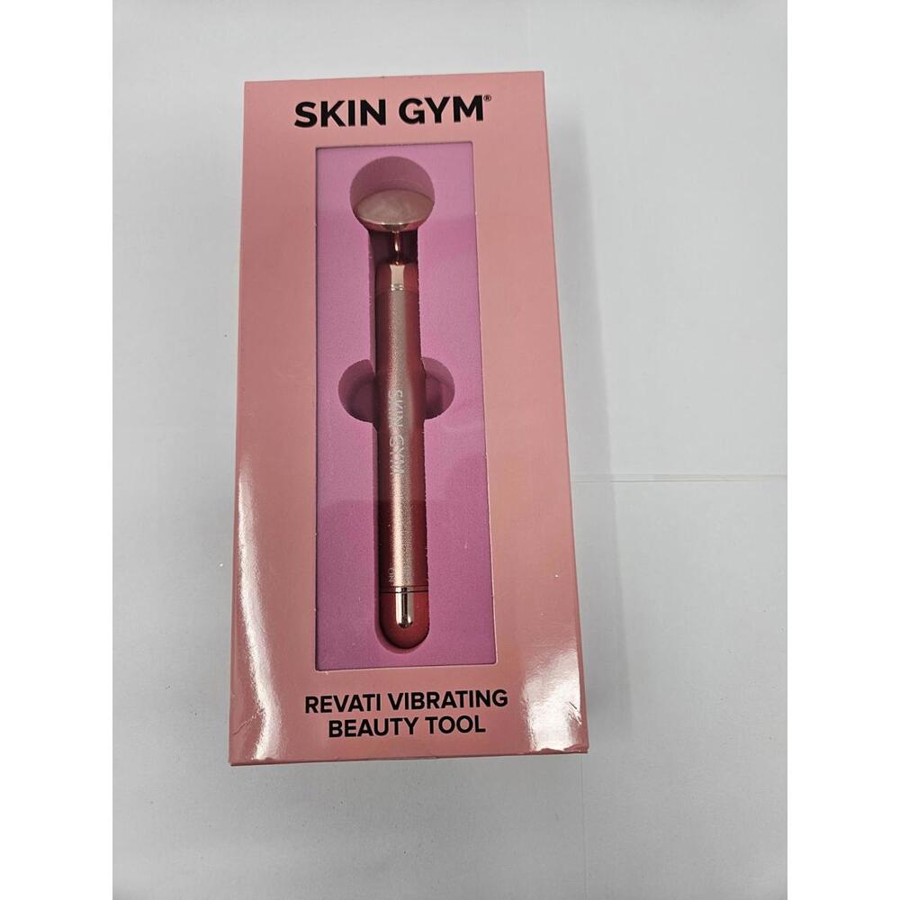 Curateur Skin Gym Revati Rose Quartz Vibrating Massage Beauty Tool (NEW SEALED)